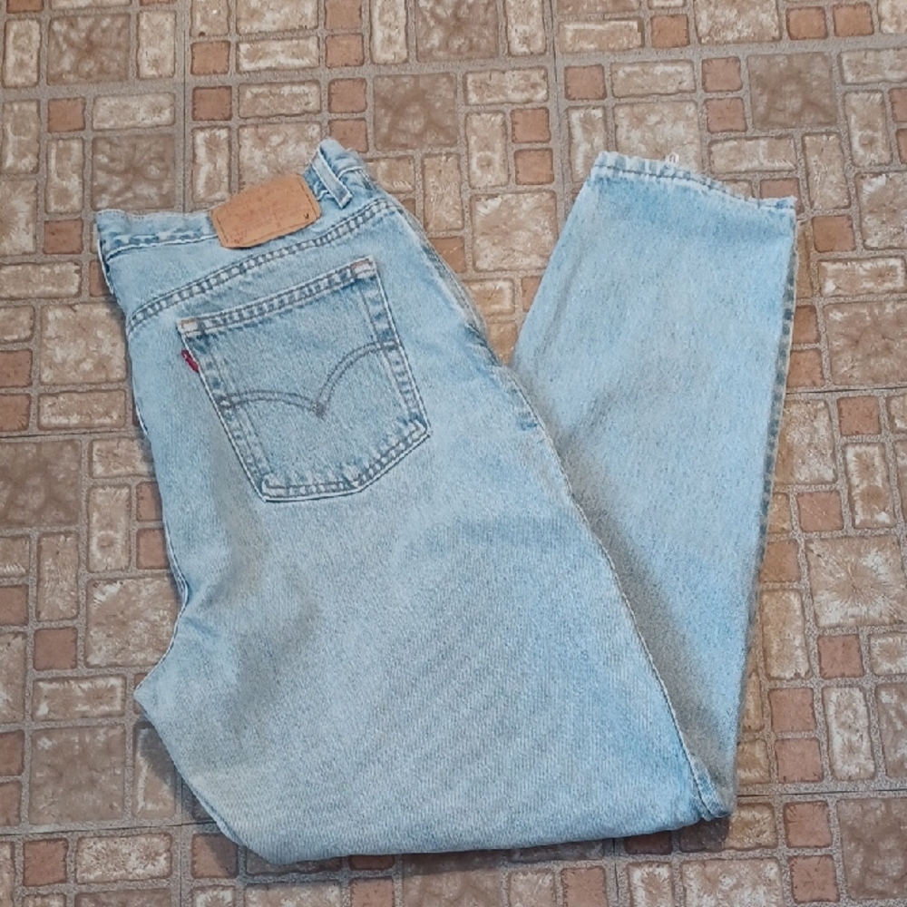 Levi's Light Blue Straight Leg Women's Jeans High Waisted